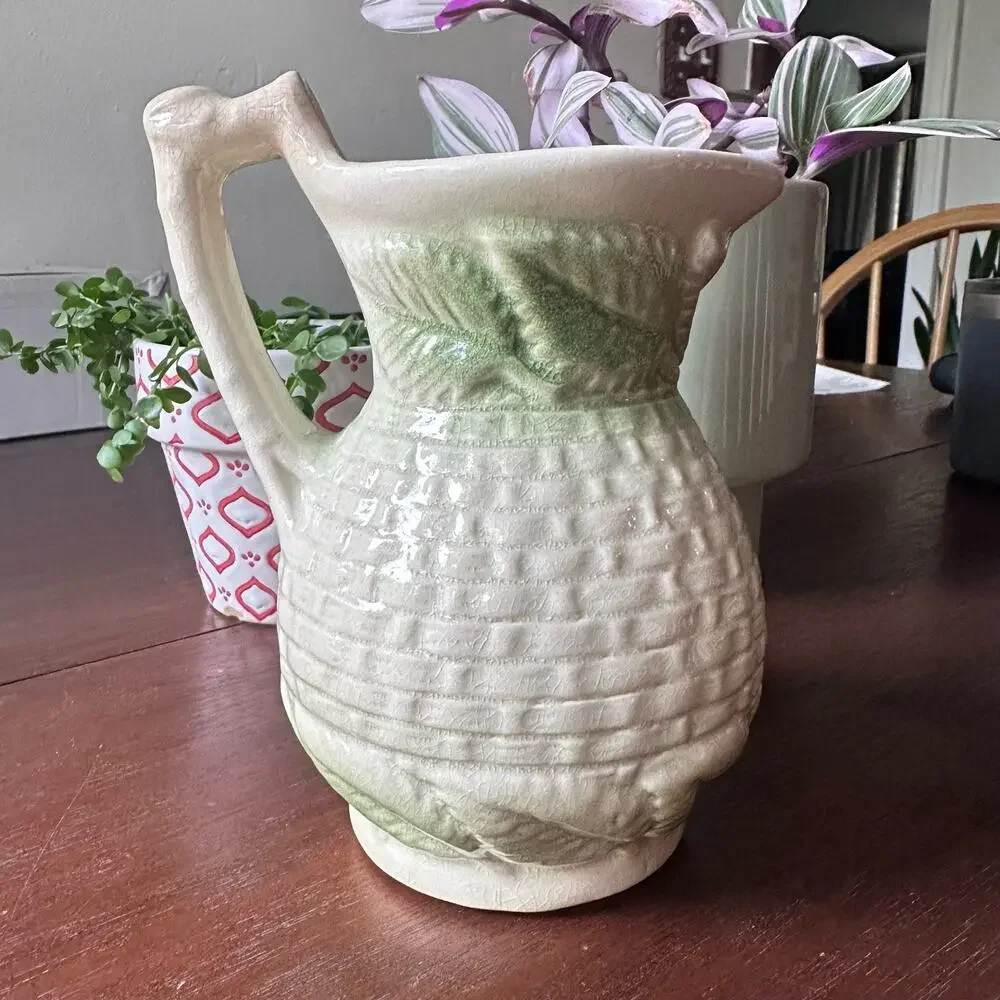 Vintage ceramic pitcher
